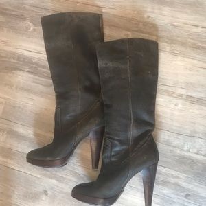 Frye Harlow Campus Tall Boots 8.5M